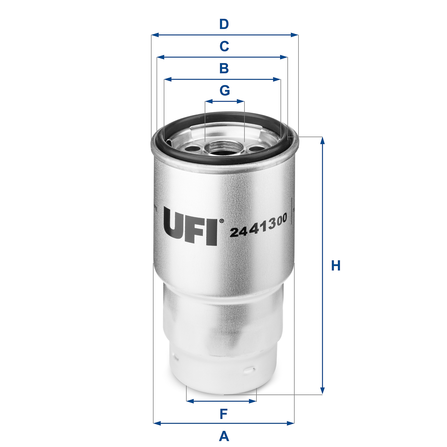 Топливный фильтр   24.413.00   UFI