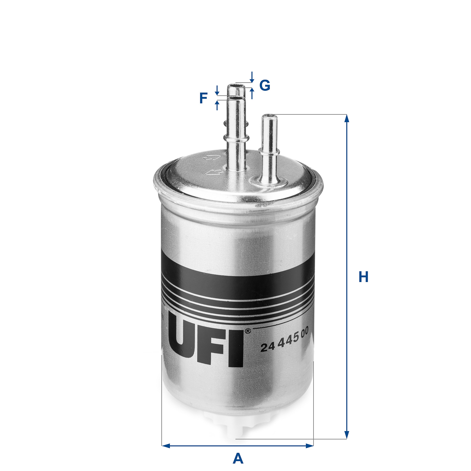 Топливный фильтр   24.445.00   UFI