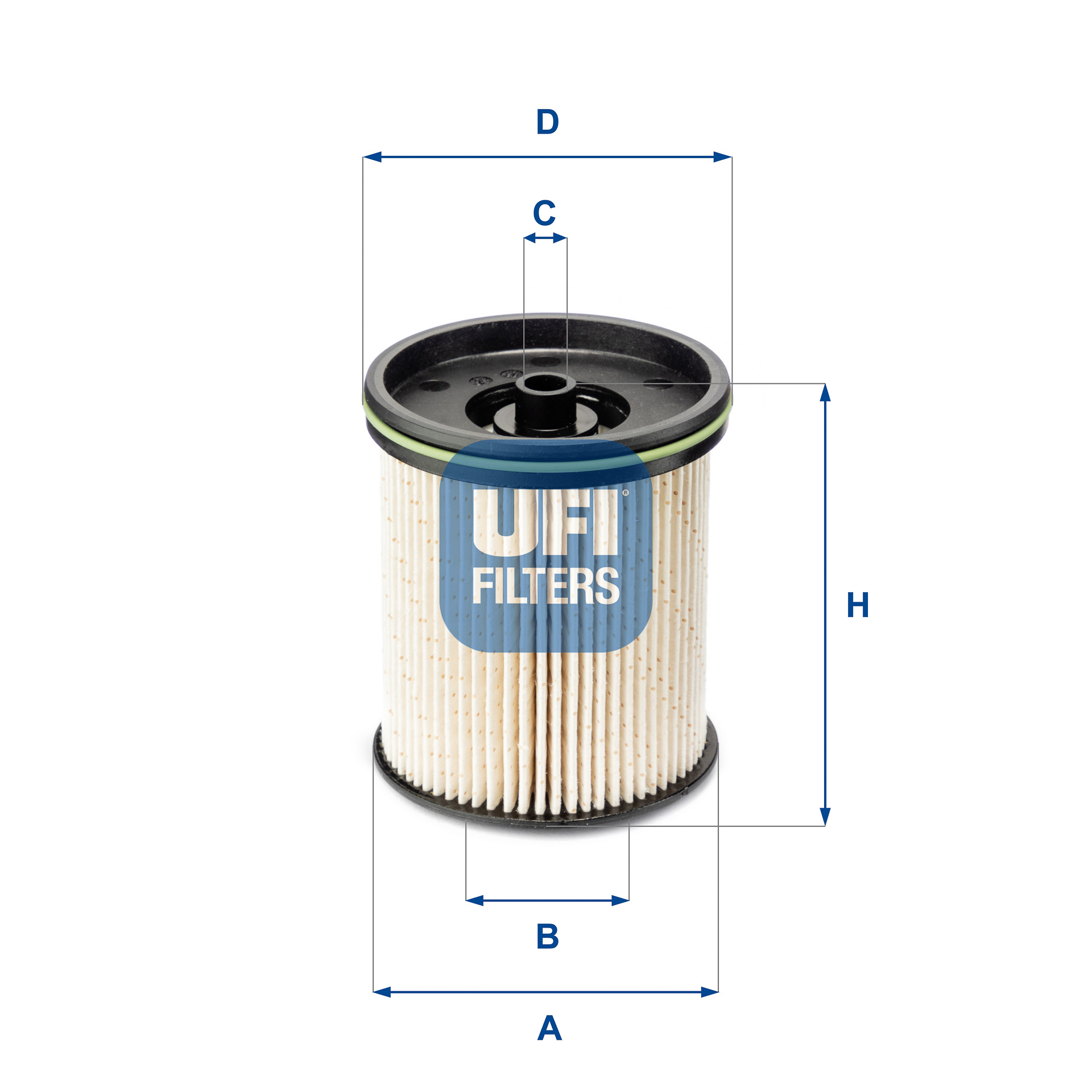 Топливный фильтр   26.122.00   UFI