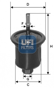 Фільтр палива   31.731.00   UFI