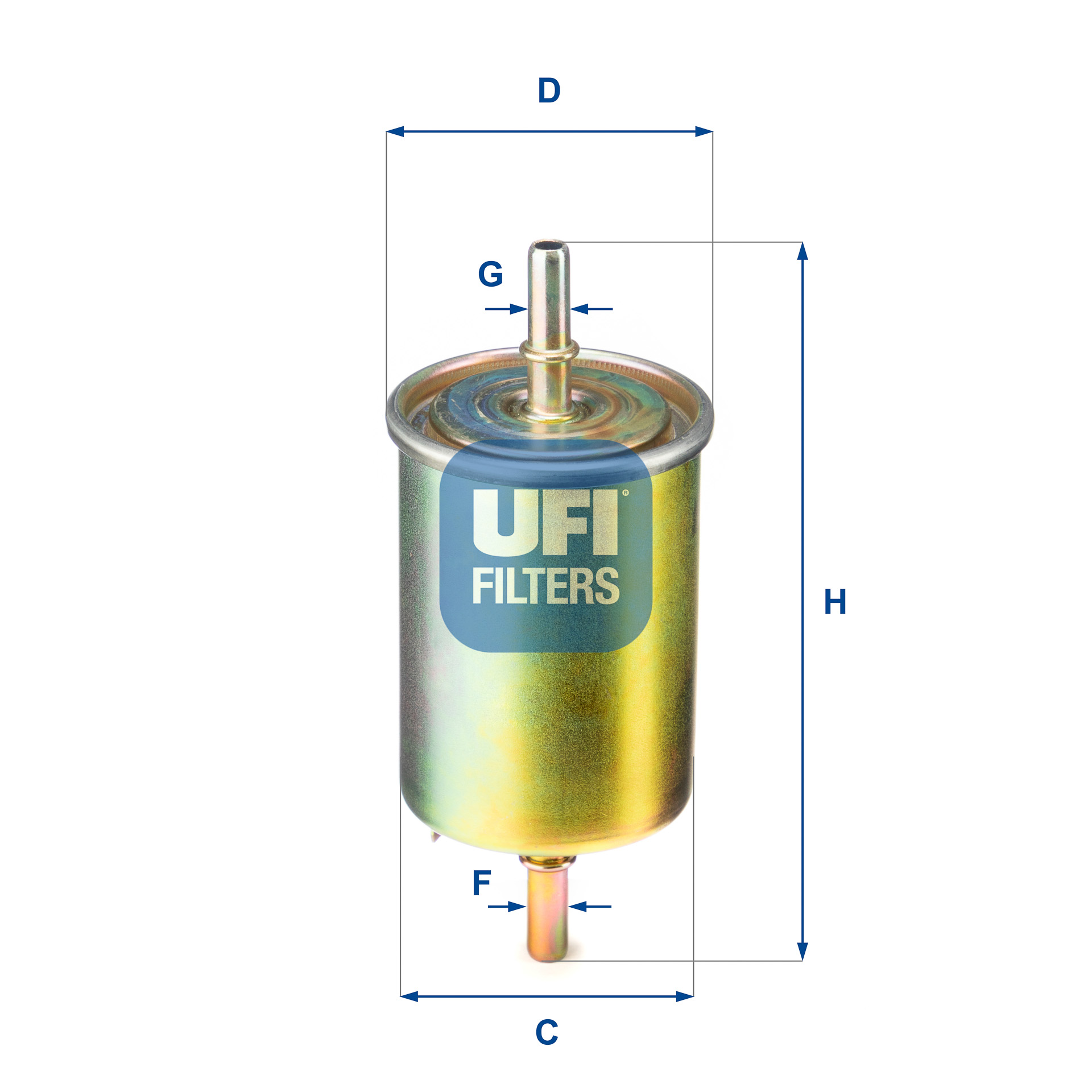 Фільтр палива   31.850.00   UFI