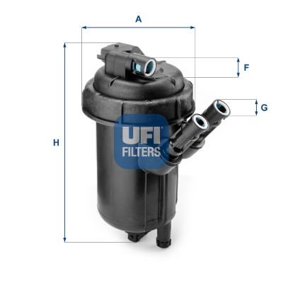 Топливный фильтр   55.114.00   UFI