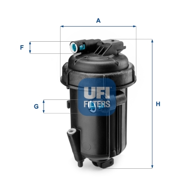 Фільтр палива   55.163.00   UFI