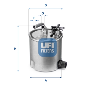 Фільтр палива   55.394.00   UFI