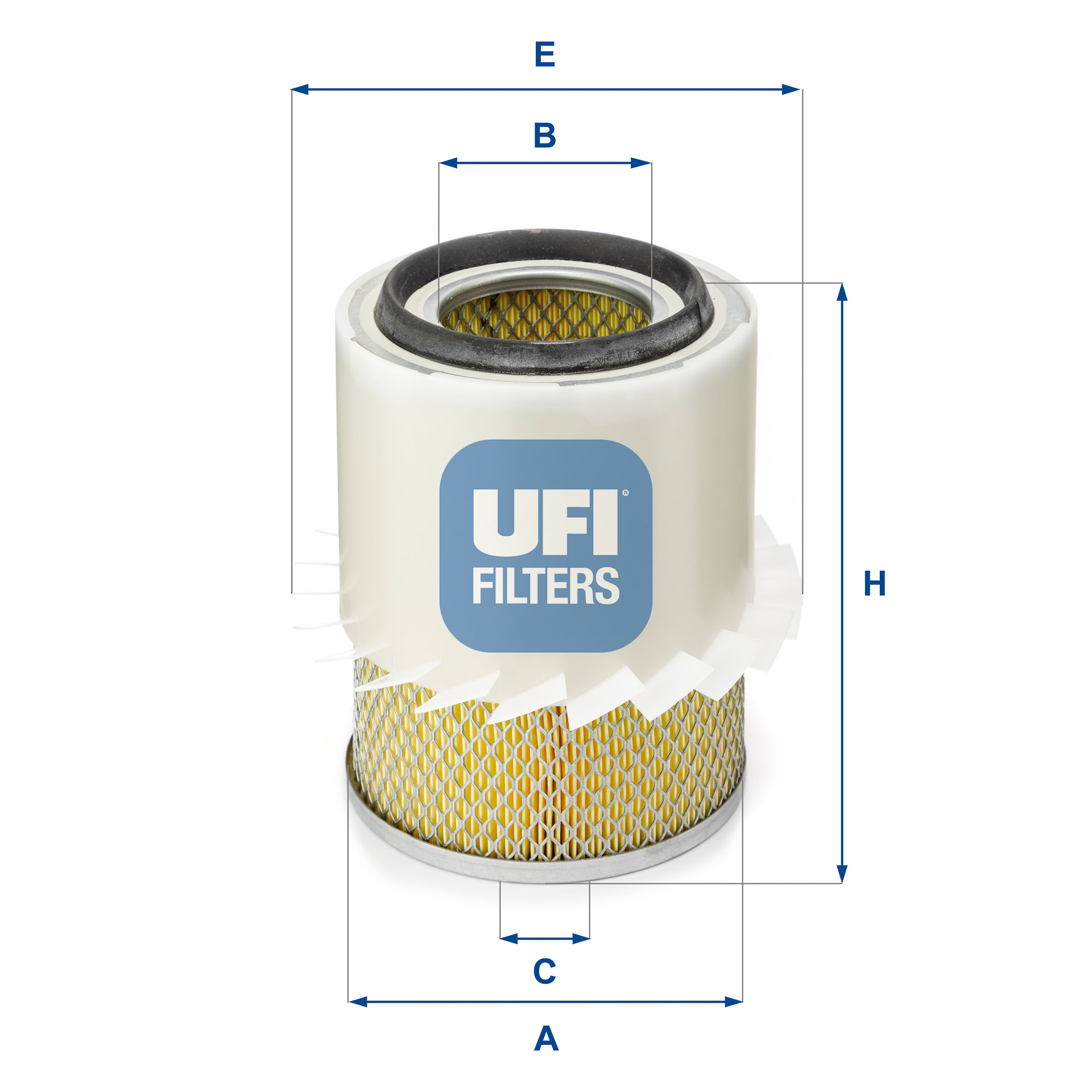 Воздушный фильтр   27.282.00   UFI