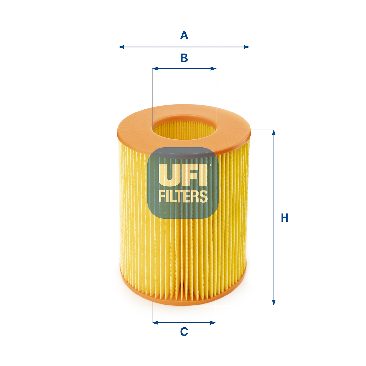 Воздушный фильтр   27.355.00   UFI