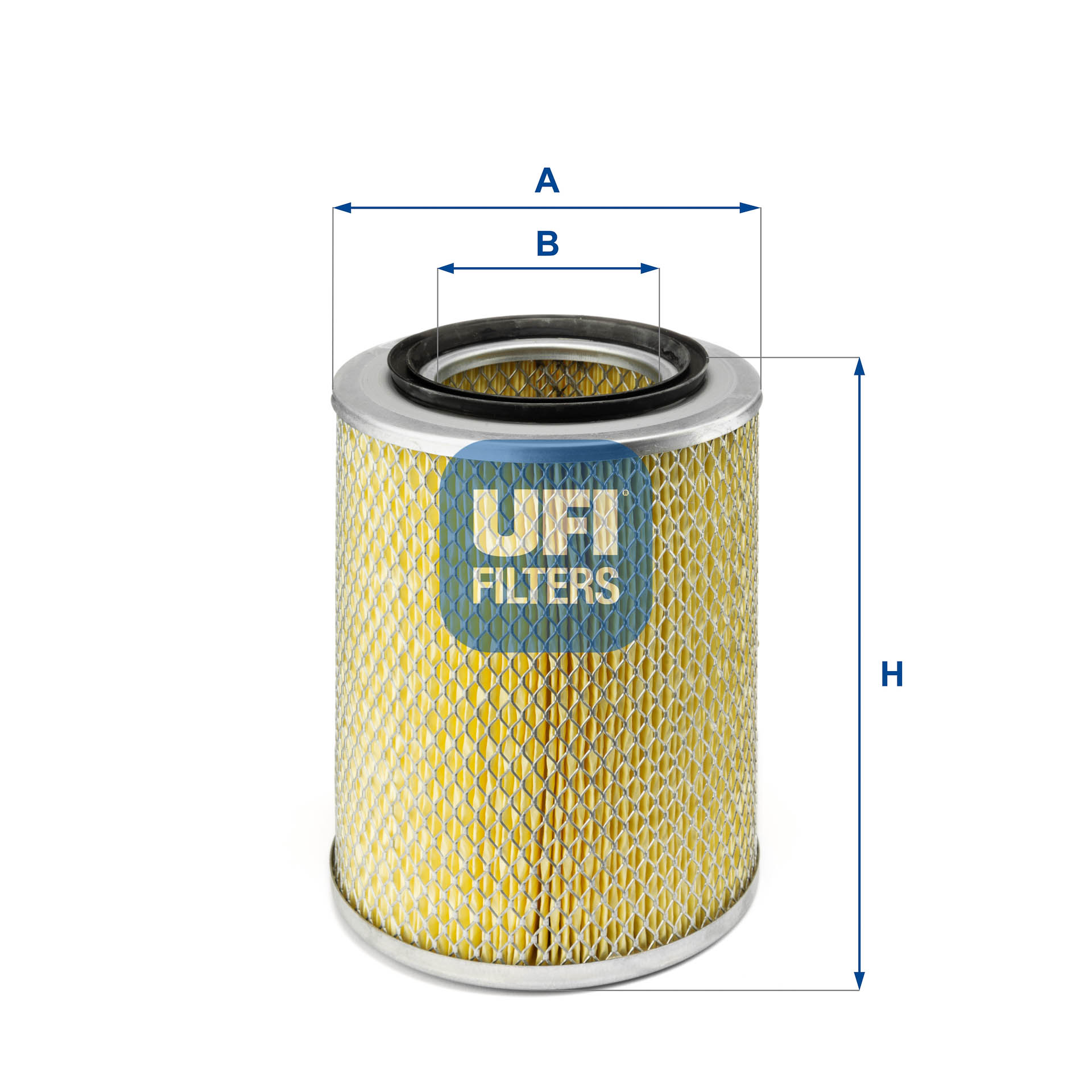 Повітряний фільтр   27.837.00   UFI