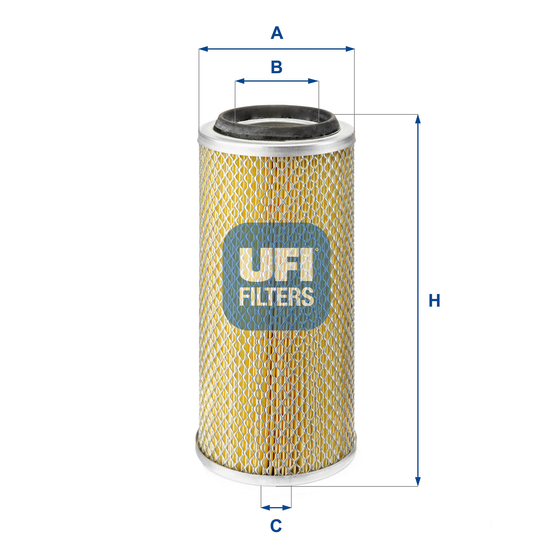 Повітряний фільтр   27.881.00   UFI