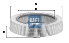 Повітряний фільтр   30.005.00   UFI