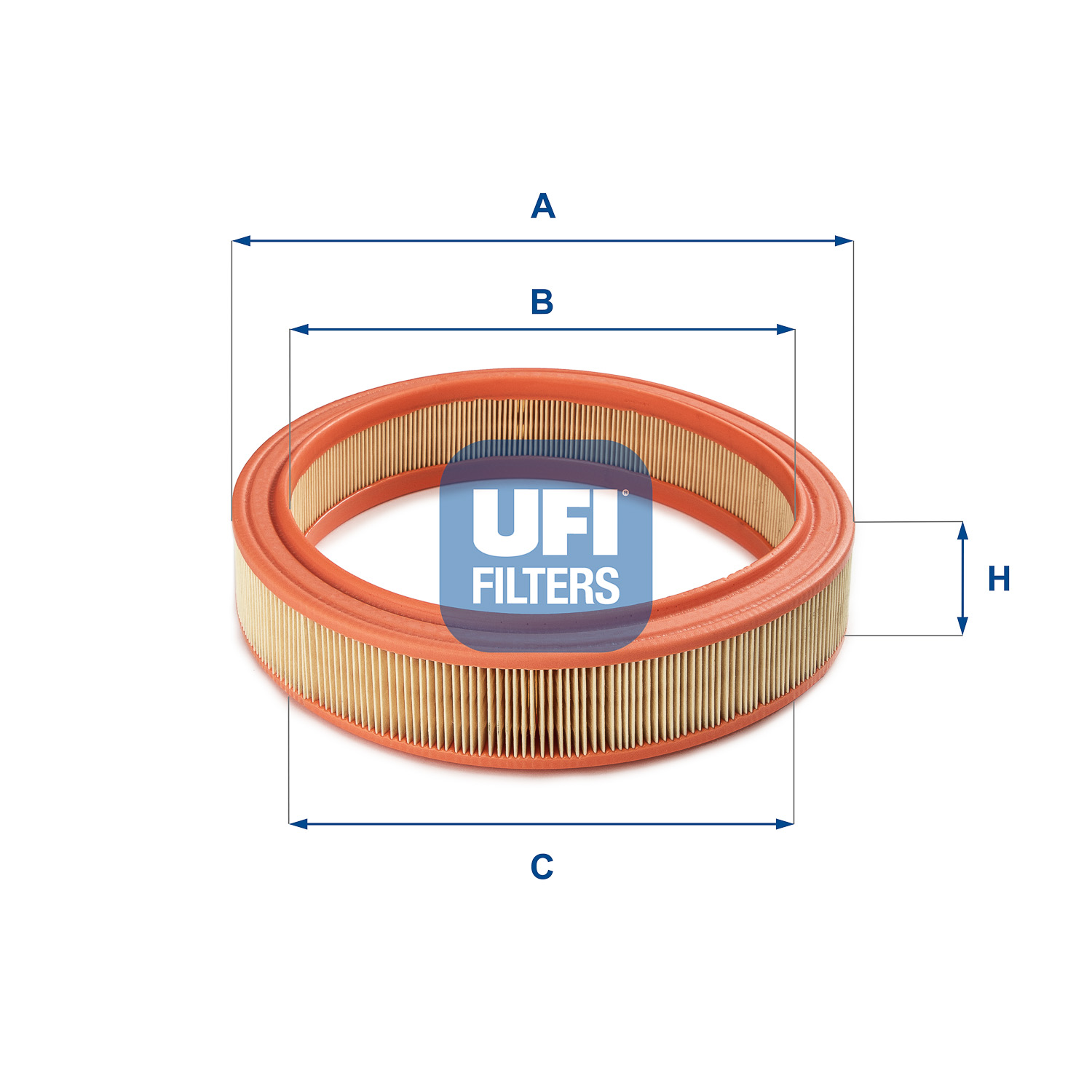 Воздушный фильтр   30.038.01   UFI