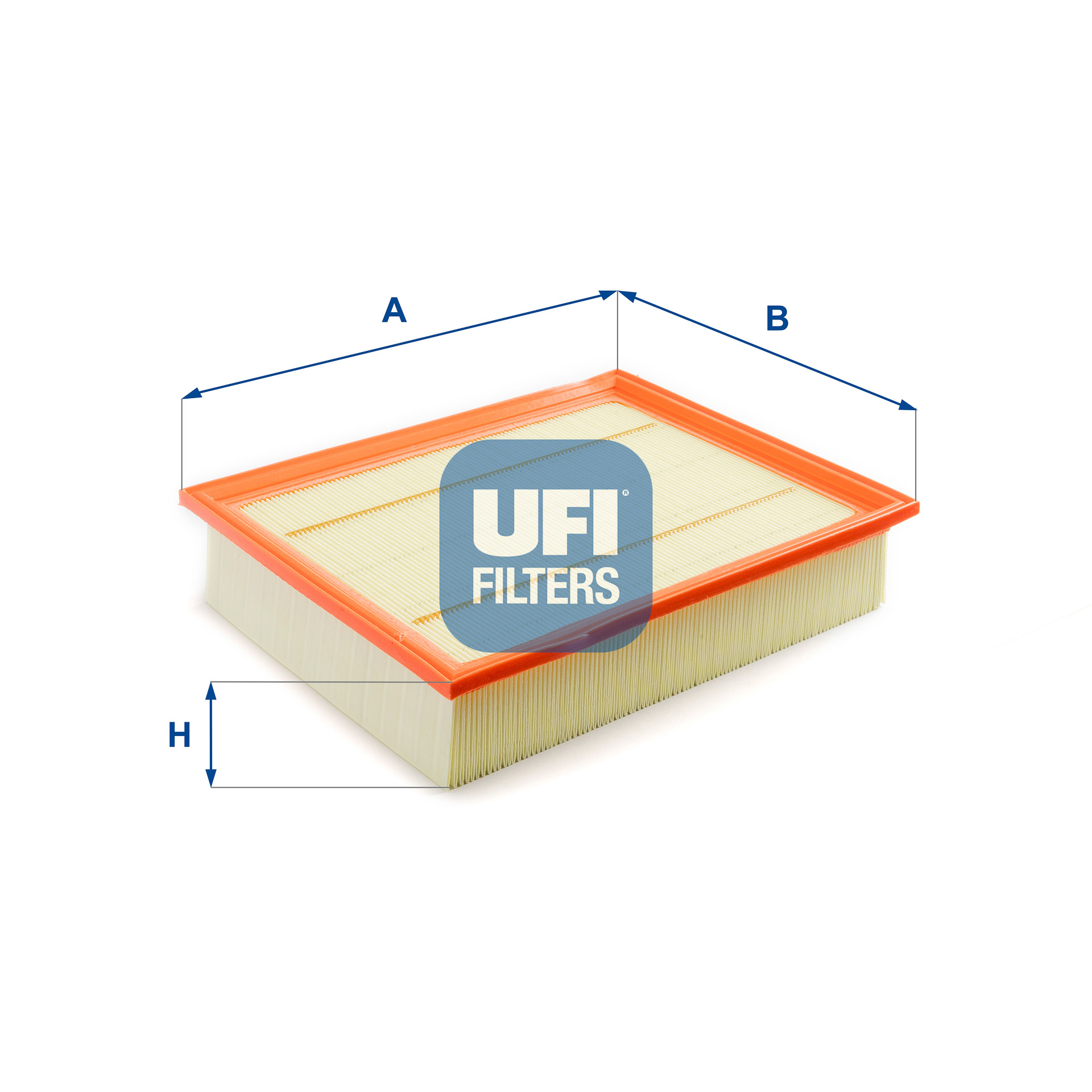 Повітряний фільтр   30.086.00   UFI