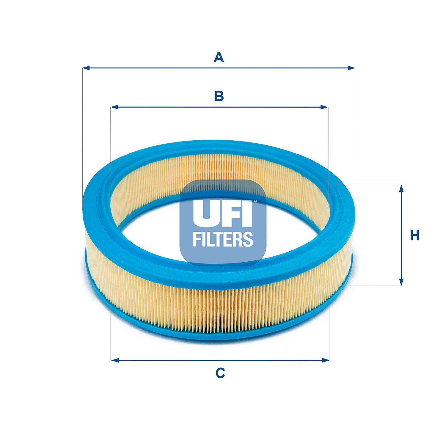 Повітряний фільтр   30.118.01   UFI