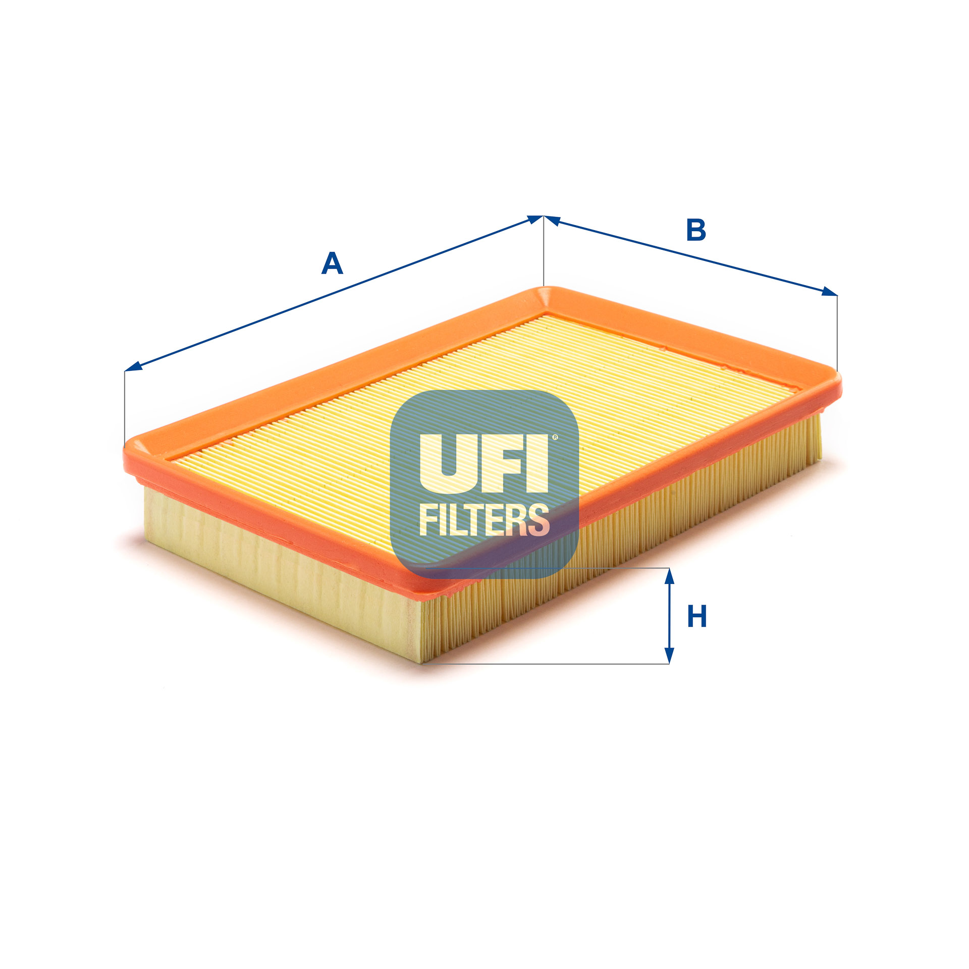 Повітряний фільтр   30.266.00   UFI