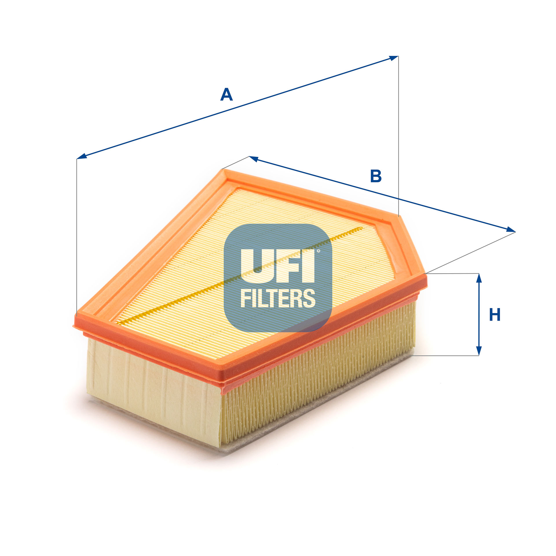 Повітряний фільтр   30.349.00   UFI