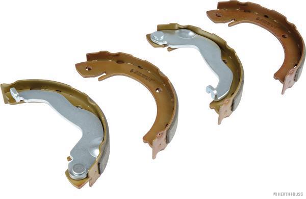 Комплект гальмівних колодок, стоянкове гальмо   J3512008   HERTH+BUSS JAKOPARTS