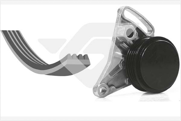 Комплект поліклинових ременів, HUTCHINSON KHV 181 Комплект поліклинових ременів, HUTCHINSON KHV 181