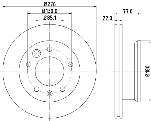 Тормозной диск   MDC1037C   MINTEX