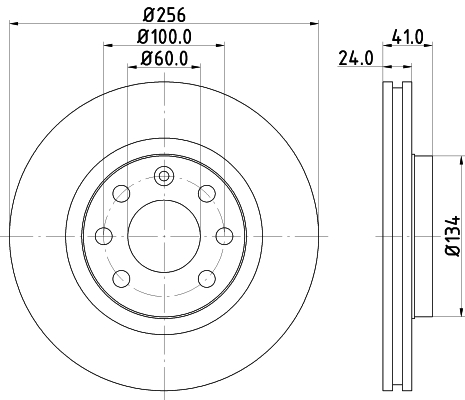 Тормозной диск   MDC692   MINTEX