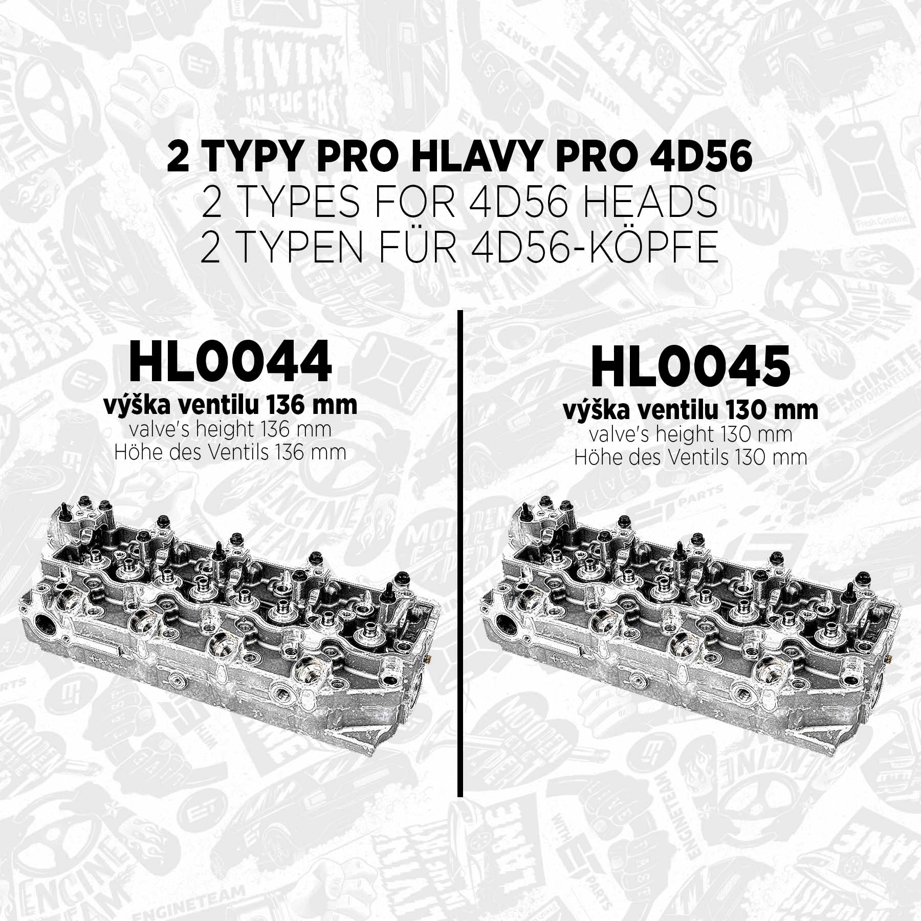 Голівка циліндра HL0045 ET ENGINETEAM #1