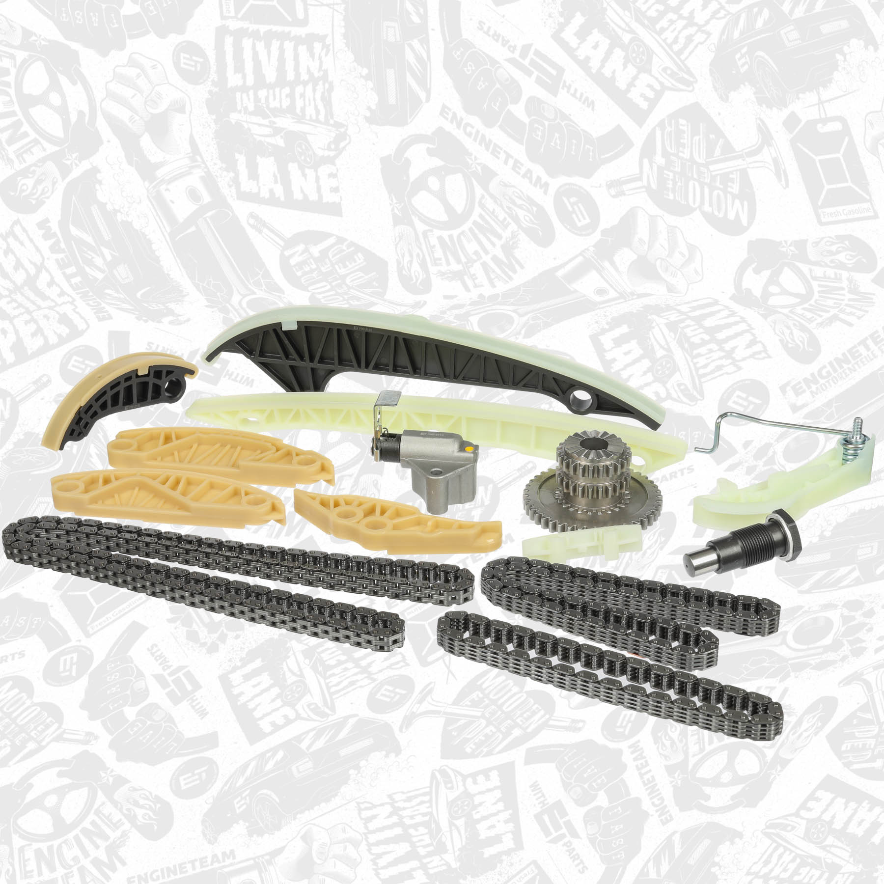 Комплект ланцюгів привода RS0043 ET ENGINETEAM #2