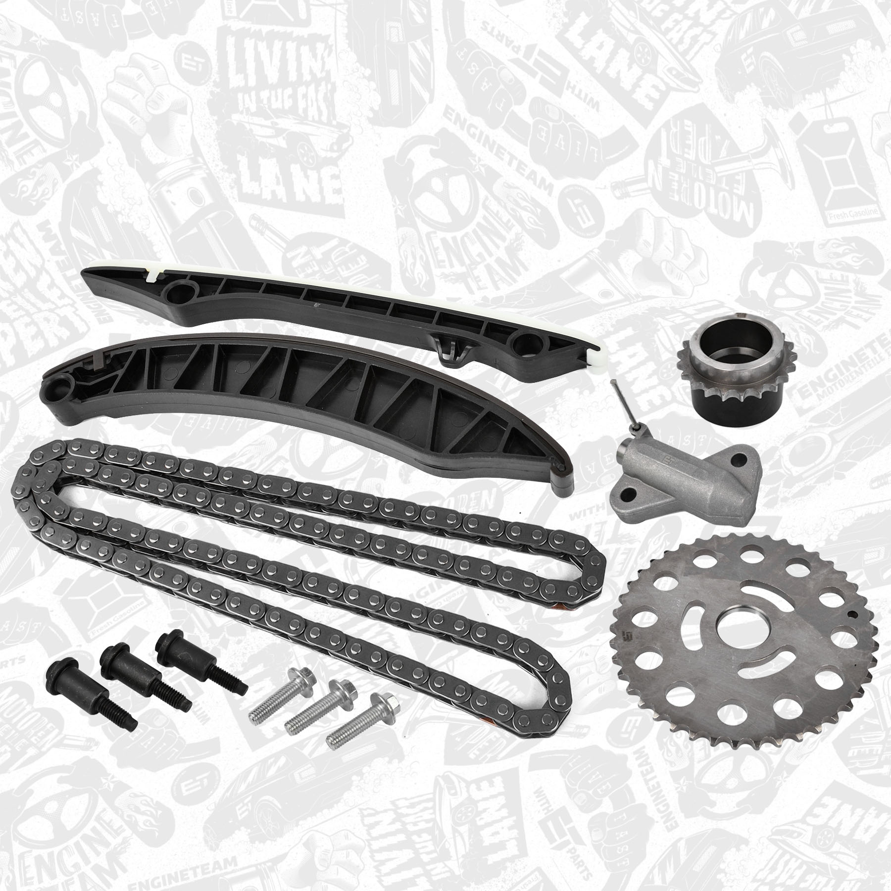 Комплект цели привода распредвала RS0073 ET ENGINETEAM #1