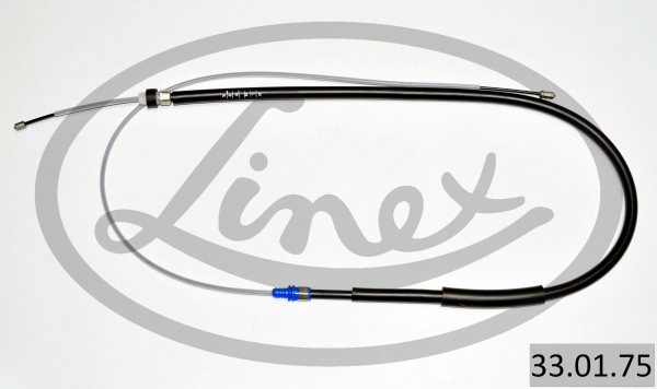 Тросик, cтояночный тормоз   33.01.75   LINEX