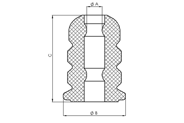 Буфер, підвіска 00219271 TEDGUM #3