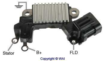 Регулятор генератора   IH782   WAI