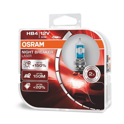 Лампа накаливания, фара дальнего света   9006NL-HCB   ams-OSRAM