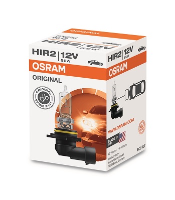 Лампа накаливания, фара дальнего света   9012   ams-OSRAM