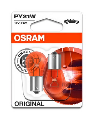 Лампа розжарювання, вказівник повороту   7507-02B   ams-OSRAM