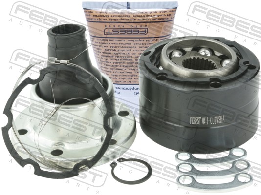 Шарнір, поздовжній вал   0411-CU2WSHA   FEBEST