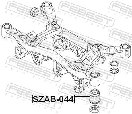 Опора, балка моста SZAB-044 FEBEST #1