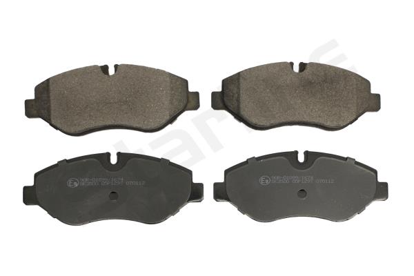 Комплект гальмівних накладок, дискове гальмо   BD S456   STARLINE