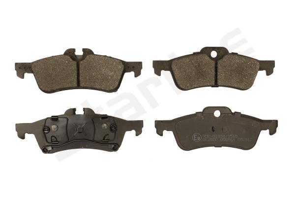 Комплект тормозных колодок, дисковый тормоз BD S845P STARLINE #0