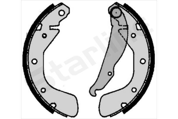 Комплект тормозных колодок   BC 06790   STARLINE