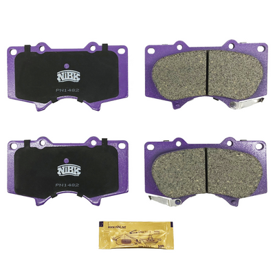 Комплект гальмівних накладок, дискове гальмо   PN1482   NiBK