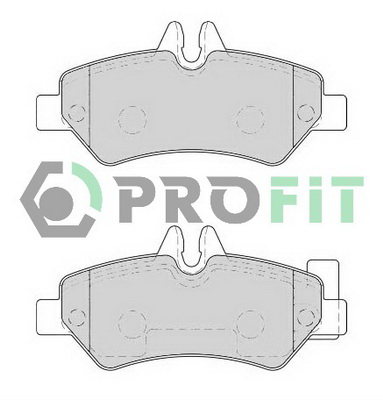 Комплект тормозных колодок, дисковый тормоз   5000-1780   PROFIT