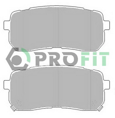 Комплект гальмівних накладок, дискове гальмо   5000-2026   PROFIT