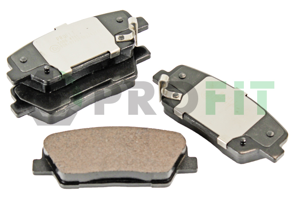 Комплект гальмівних накладок, дискове гальмо   5000-4391   PROFIT