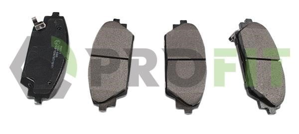 Комплект гальмівних накладок, дискове гальмо   5000-4446   PROFIT