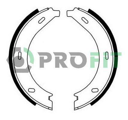 Комплект тормозных колодок   5001-0536   PROFIT