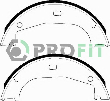 Комплект тормозных колодок   5001-0546   PROFIT