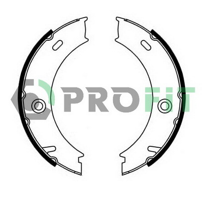 Комплект тормозных колодок   5001-0625   PROFIT