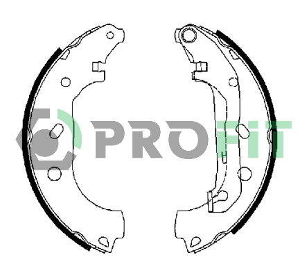 Комплект тормозных колодок   5001-0648   PROFIT