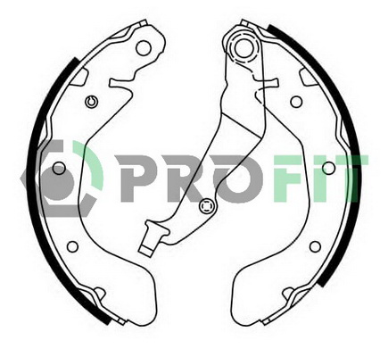 Комплект тормозных колодок   5001-0750   PROFIT