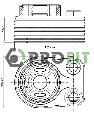 Охолоджувач оливи, моторна олива, PROFIT 1745-0030 Охолоджувач оливи, моторна олива, PROFIT 1745-0030