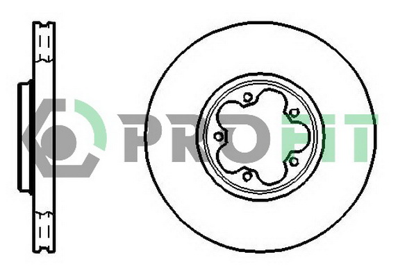 Тормозной диск   5010-1113   PROFIT