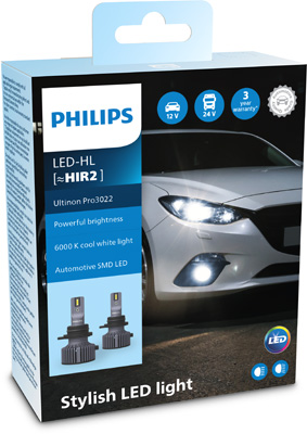 Лампа розжарювання, фара дальнього світла   11012U3022X2   PHILIPS