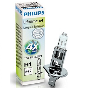 Лампа накаливания, фара дальнего света   12258LLECOC1   PHILIPS